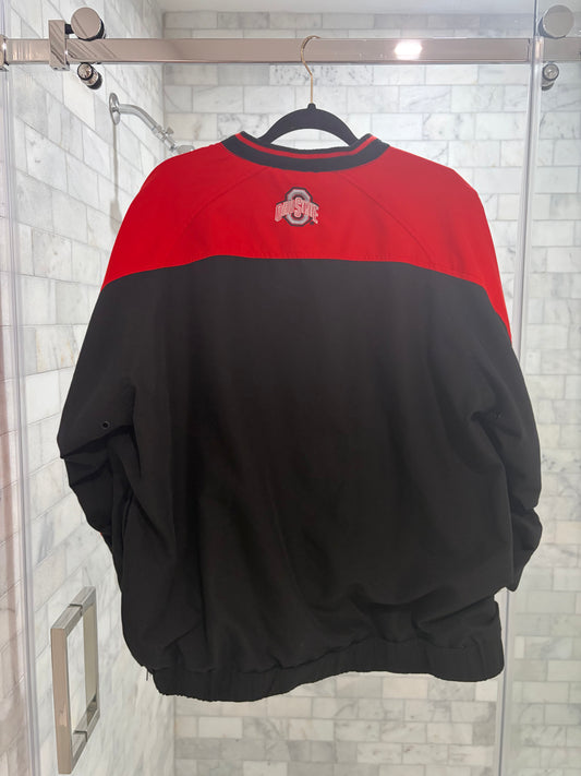 Black Crewneck Windbreaker