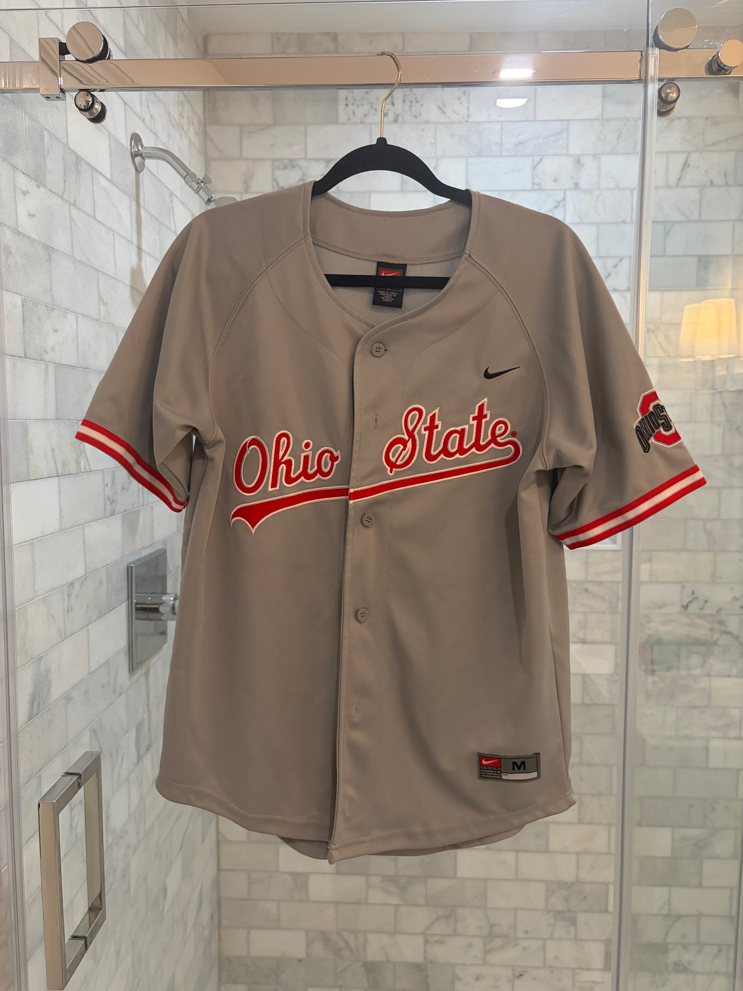 Gray Baseball Jersey
