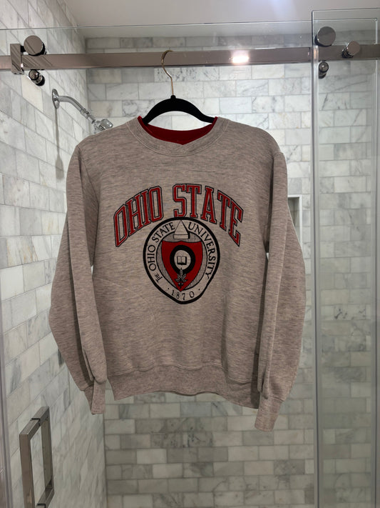 Grey Logo Crewneck
