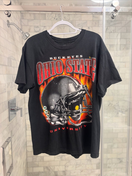 Rare Fire-Helmet Black T-Shirt