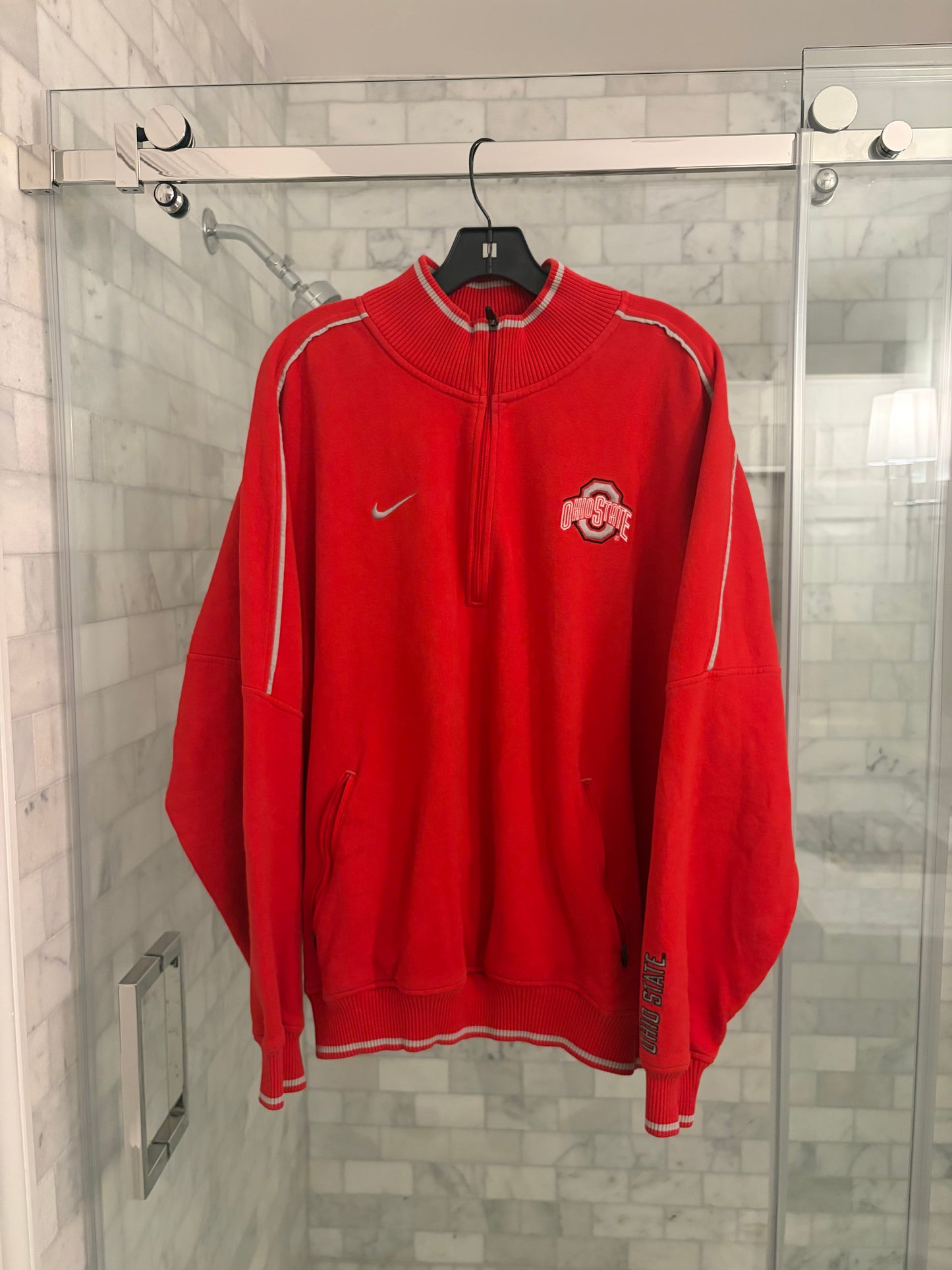 Quarter Zip Nike Red